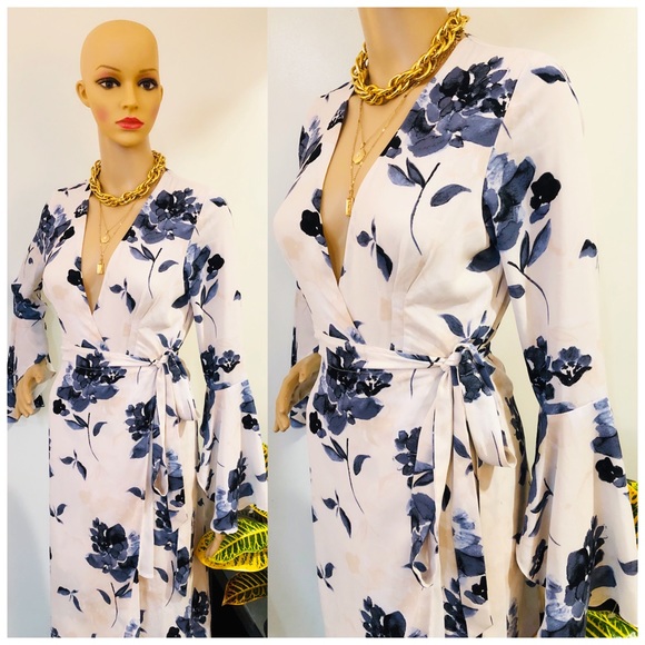 𝑭𝒍𝒐𝒓𝒂𝒍 𝑾𝒓𝒂𝒑 𝑴𝒂𝒙𝒊 𝑫𝒓𝒆𝒔𝒔 - Picture 3 of 8